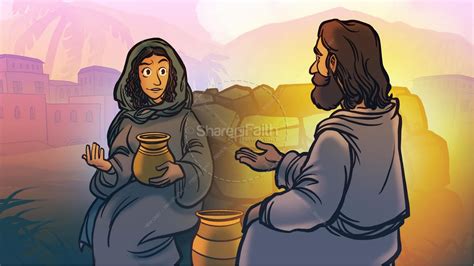 John 4 Woman at the Well Kids Bible Story | Clover Media