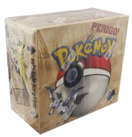 Portuguese Fossil Booster Box (Pokemon) | TrollAndToad