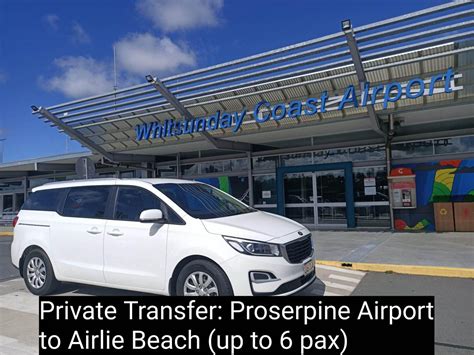 Carnival Private Airport Transfer To Airlie Beach - $170