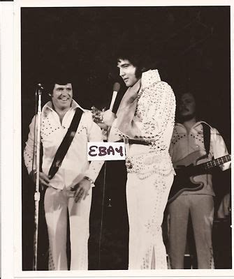 ORIGINAL ELVIS CHARLIE HODGE PHOTO SAN DIEGO 4/26/73 CONCERT 8X10 NO COPY #937 | #428549140