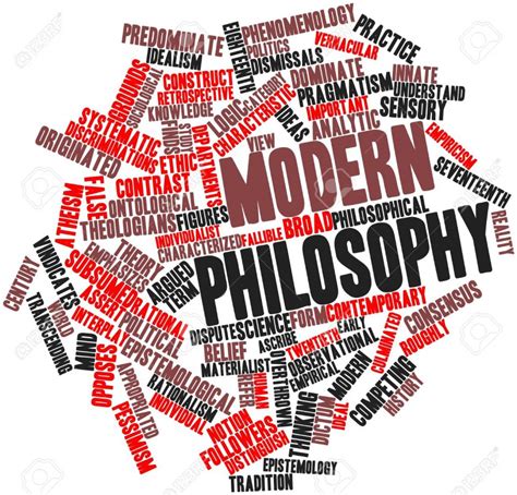 Modern philosophy traditionally begins with René Descartes and his dictum