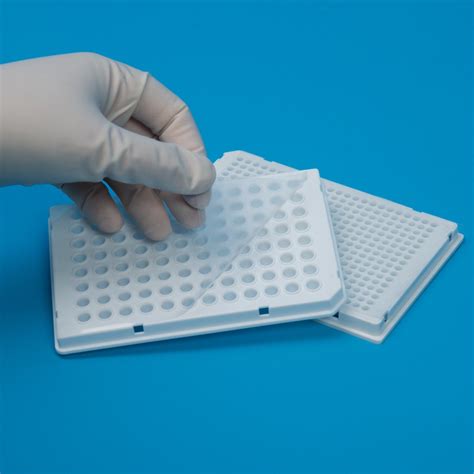 High Quality 96 Well PCR Plate Optical Adhesive Film Optical Clear Sealing Film for Qpcr - China ...