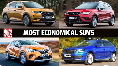 Most economical SUVs, 4x4s and crossovers 2020 | Auto Express