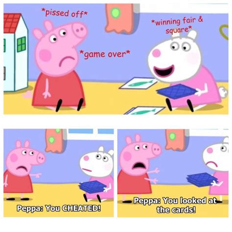 17 Times Peppa Pig Was Just An Absolute Savage | Peppa pig funny, Peppa pig memes, Pig memes