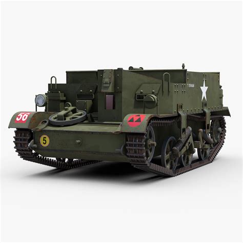 Universal Bren Carrier 3D Model $179 - .obj .max .fbx .3ds - Free3D