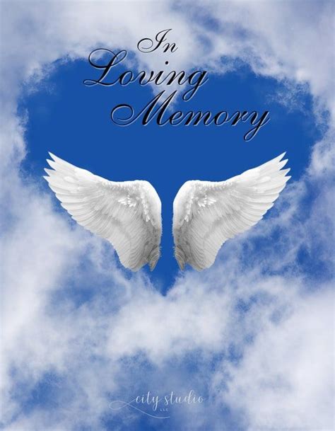 In Loving Memory Loving Memory in Loving Memory Svg Angel - Etsy Memory ...