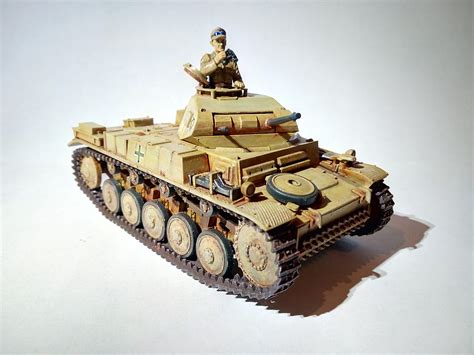 Second attempt at hand painting - Tamiya 1/35 Panzer II Ausf. F/G ...