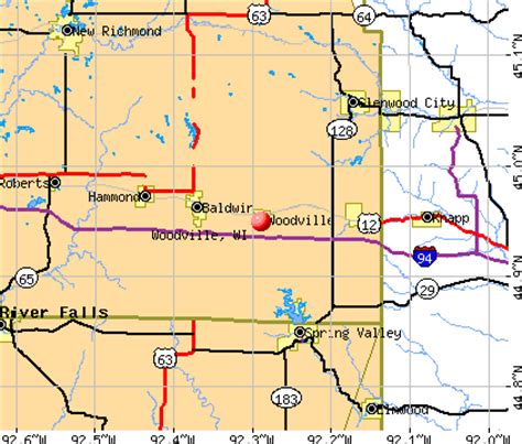 Woodville, Wisconsin (WI 54028) profile: population, maps, real estate, averages, homes ...