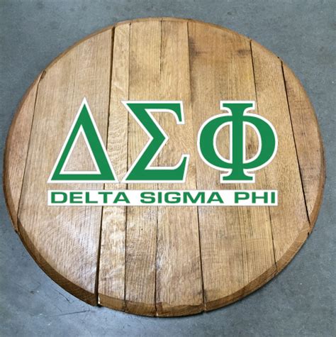 Delta Sigma Phi Fraternity Barrel Head – BarrelHeadsKY