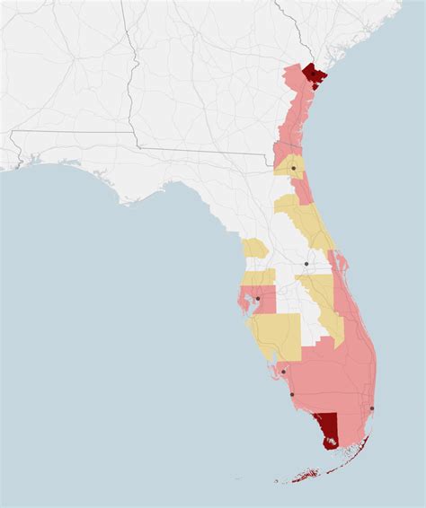 Catastrophic Hurricane Michael - Florida Hurricane Damage Map - Printable Maps