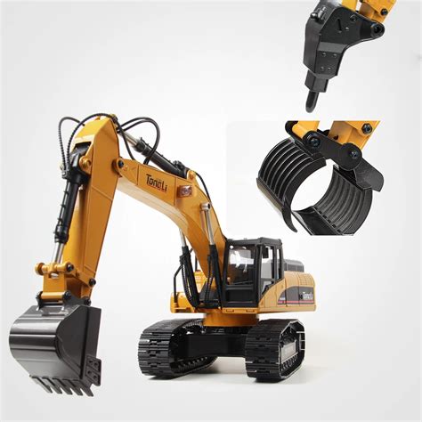 Metal RC Excavator 2.4Ghz 1/14 upgraded Version 4 – Xtreem RC