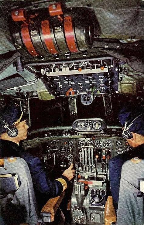 Lockheed Super Constellation Cockpit