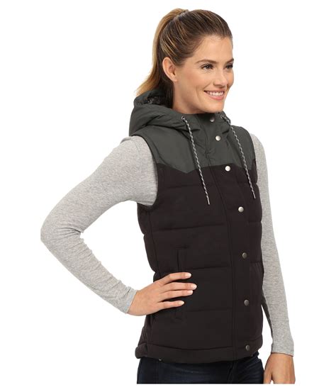 Patagonia Bivy Hooded Vest in Black - Lyst