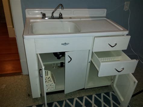 Used Kitchen Sink And Cabinets / Freestanding Kitchen Sink Cabinet ...