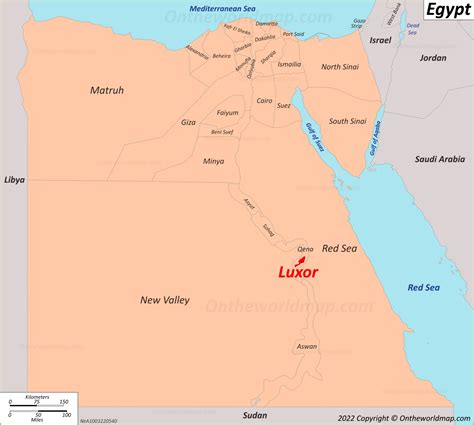 Luxor Map | Egypt | Discover Luxor with Detailed Maps