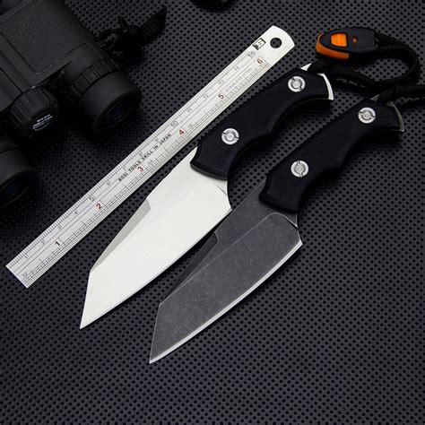 Aliexpress.com : Buy EDC Full Tang Survival Fixed Blade Knife D2 Steel Tactical Knife Outdoor ...