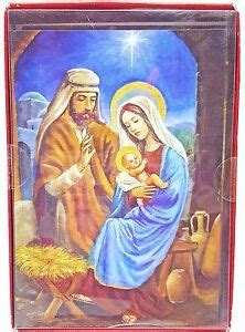 Christmas Nativity Holiday Cards Joseph Mary Baby Jesus 18 count New 840545103176 | eBay