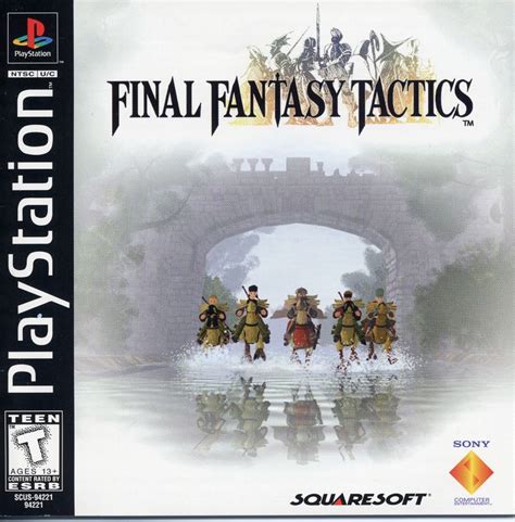 Final Fantasy Tactics (1997) box cover art - MobyGames