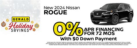 New Vehicle Specials - Gerald Nissan of North Aurora