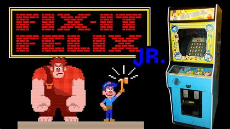 Fix-It Felix Jr. Arcade Game (Disney's Wreck-It Ralph Game) - YouTube