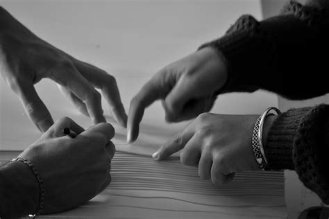 Premium Photo | Hands pointing black and white photo