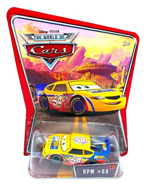 RPM #64 "The World Of Cars Pixar Movie Cars Series-3" (Disney-Pixar Cars Feature Film Animated ...