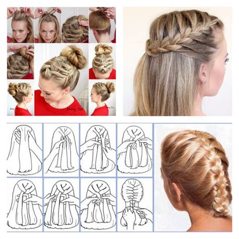 10 Stylish French Braid Hairstyle Tutorials - FashionShala