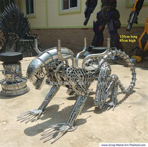 Recycled Metal Art - Scrap Metal Art Sculptures - Kunst Skulpturen aus ...