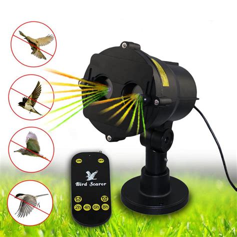 Laser Bird Repellent with remote control for indoor and outdoor - birdbusters.eu