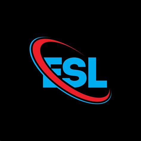 ESL logo. ESL letter. ESL letter logo design. Initials ESL logo linked ...