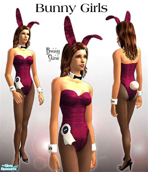 The Sims Resource - Bunny Girls Part 4: Claret