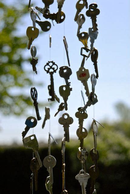 recycle | Diy wind chimes, Wind chimes, Key crafts