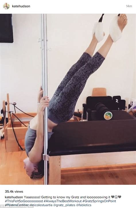 Premium Pilates and Fitness: KATE HUDSON ISN'T SHY ABOUT HER LOVE OF PILATES