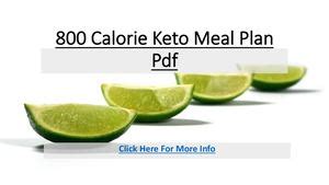 Calaméo - 800 Calorie Keto Meal Plan Pdf