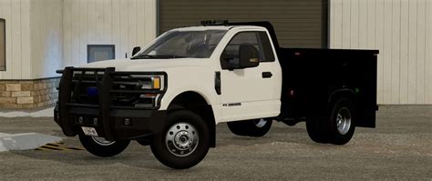 Mod - 2022 Ford F350 Single Cab Service Truck V1.0 FS22 • FarmingSimulator.app