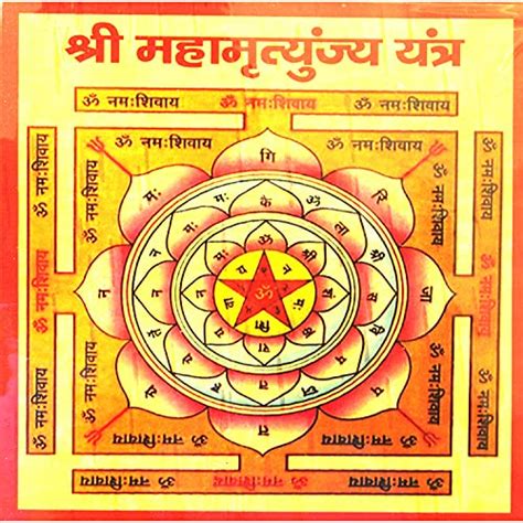 Buy Shree Mahamrityunjay Yantra on bhojpatra Yantra | Divine Waves Online at Low Prices in India ...