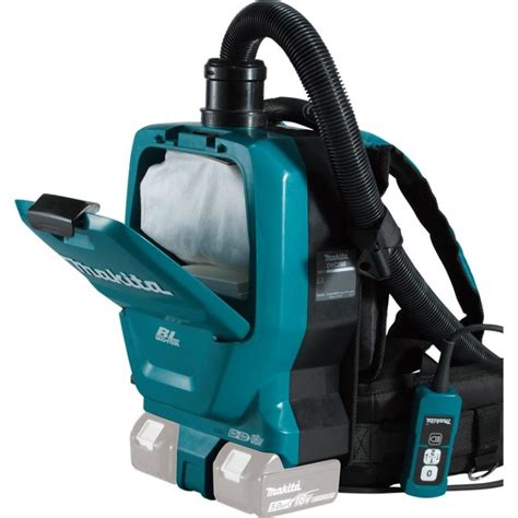 Makita 18V X2 (36V) LXT Cordless 1/2 gal. Backpack Dry Dust Extractor ...