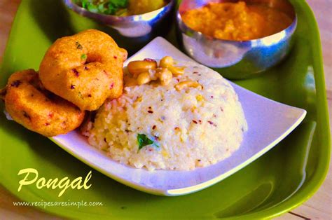 Pongal Recipe | Ven Pongal - Recipes 'R' Simple