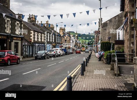 Innerleithen, Scotland, United Kingdom Stock Photo - Alamy