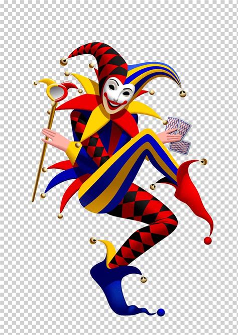 Joker Playing card Suit Spades, Funny Clown, jester illustration, game, heroes, happy Birthday ...