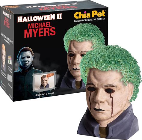 Chia Pet - Michael Myers (Halloween) - Decorative Planter - Screamers ...