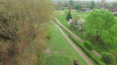 Llanwern Golf Club - Hole 18 Flyover Example - YouTube