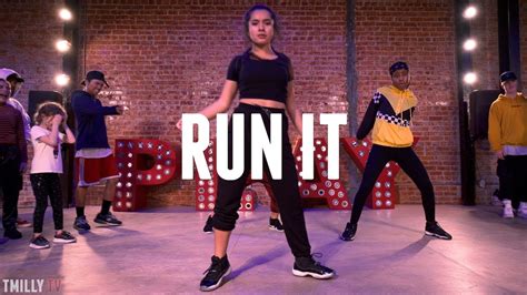 Chris Brown - Run It | Choreography by Phil Wright & SayQuon Keys - YouTube