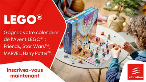 LEGO® : gagnez votre calendrier de l'Avent LEGO® Friends, Star Wars™, MARVEL, Harry Potter™