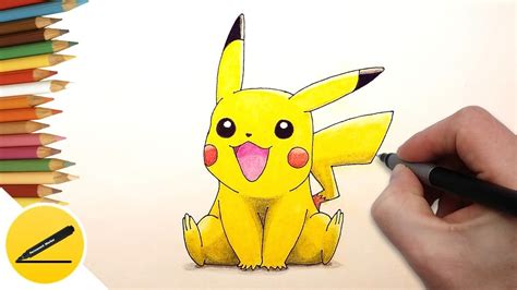 How to Draw Pikachu step by step (Pokemon Go)