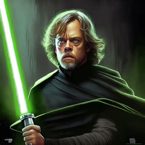 Luke Skywalker Digital Art by Creationistlife - Fine Art America