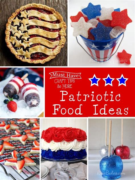 Patriotic Food Ideas - Mine for the Making