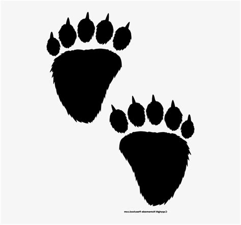 Bear Paw Print Silhouette Clip Art | stickhealthcare.co.uk