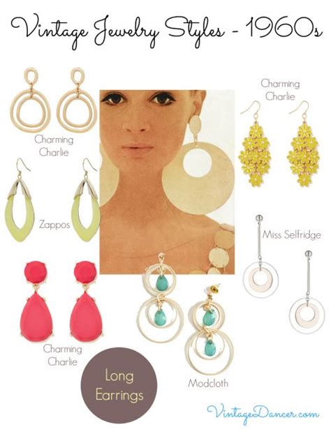 1960s Jewelry Styles and Trends to Wear