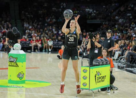 Ionescu sets WNBA & NBA All-Time Record in 3-Point Contest - SportsHistori